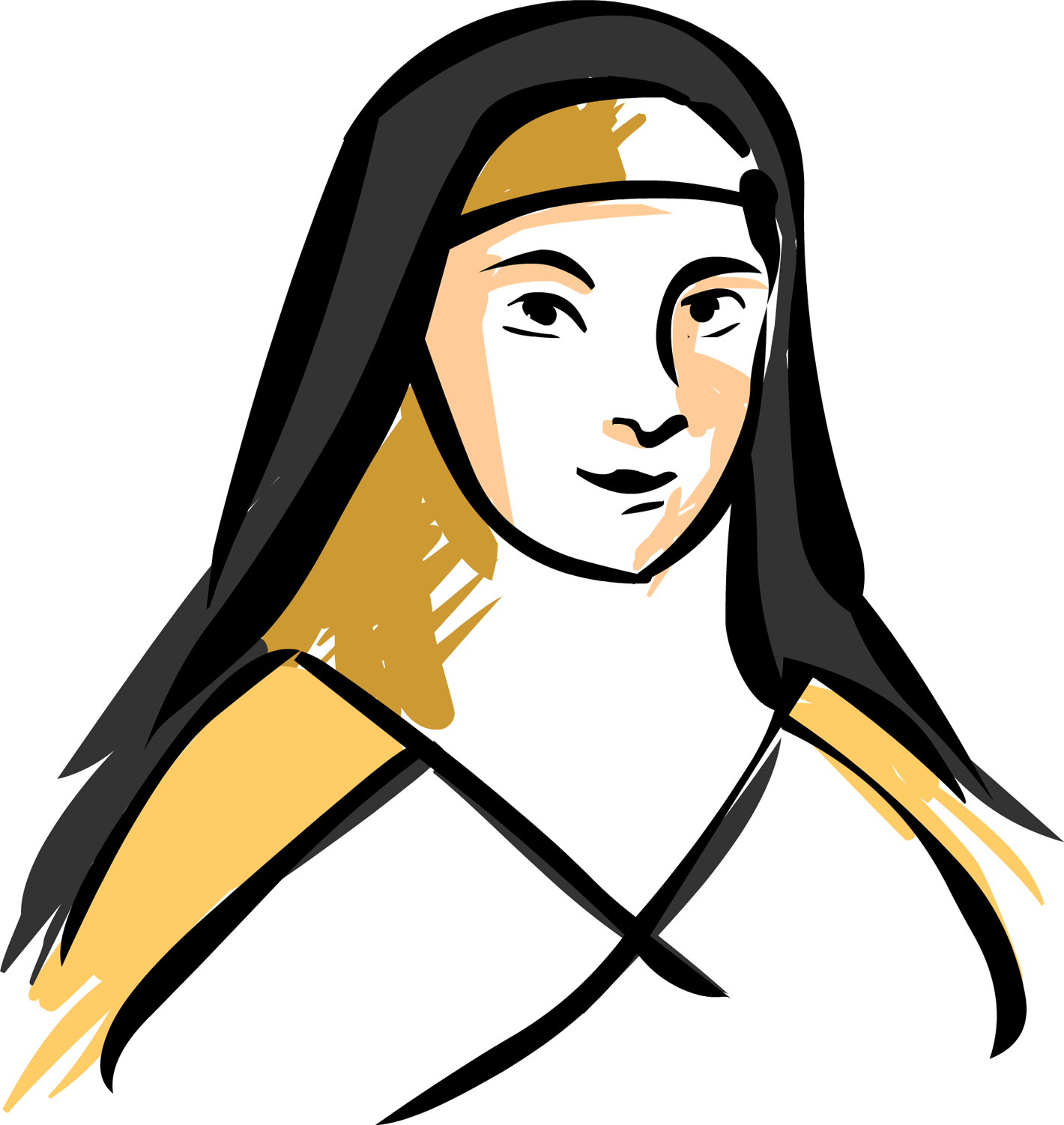 Dibujo simple de Adela | Sergio SM