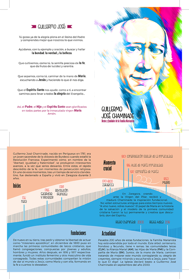 Díptico historia G. José Chaminade