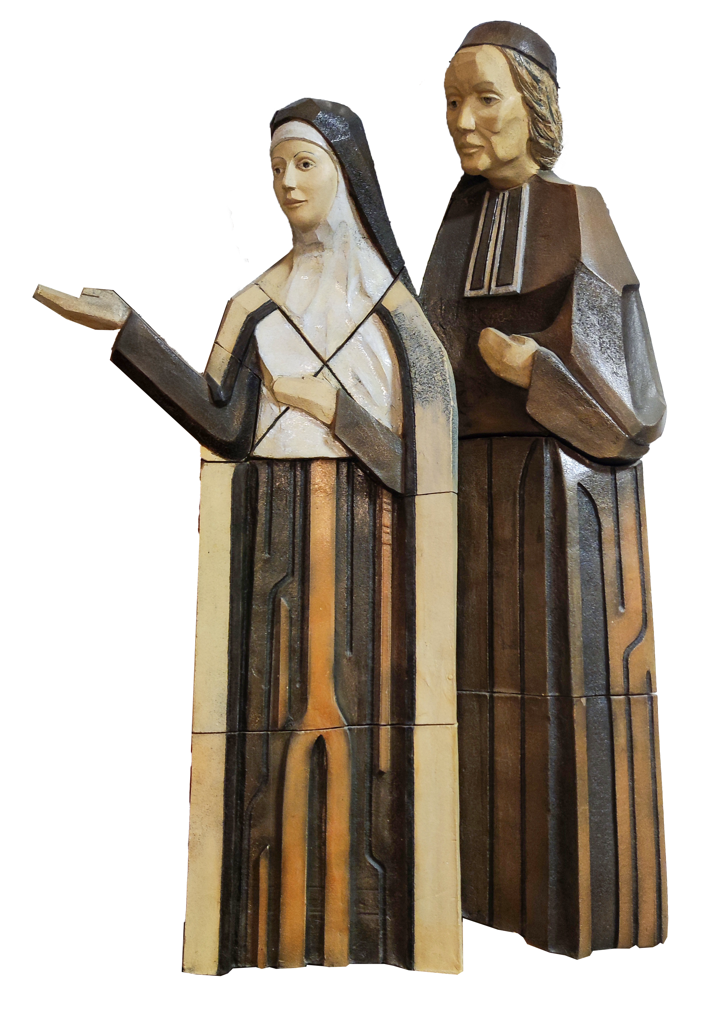 Escultura Adela y Chaminade | Vicente Marco